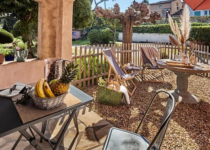 Li Cabanoun, Au Soleil Issambres à 3min De La à Pied Appartement *