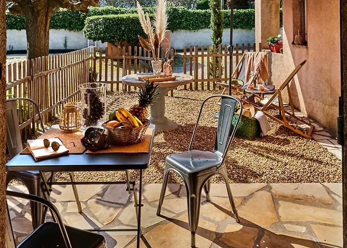 Appartement Li Cabanoun, Au Soleil Issambres à 3min De La à Pied